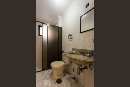 Banheiro de apartamento à venda com 1 quarto, 43m² em Campos Elíseos, São Paulo