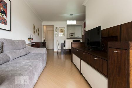 Sala de apartamento para alugar com 2 quartos, 74m² em Indianópolis, São Paulo