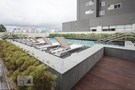 Apartamento para alugar com 35m², 1 quarto e 1 vagaPiscina aberta bate sol para laser