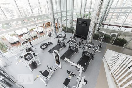 Apartamento para alugar com 35m², 1 quarto e 1 vagaAcademia 