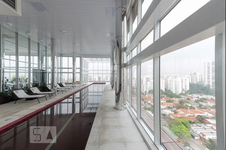 Apartamento para alugar com 35m², 1 quarto e 1 vagaPiscina-raia com a vista para São Paulo 