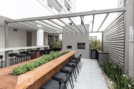 Apartamento para alugar com 35m², 1 quarto e 1 vagaChurrasqueira 