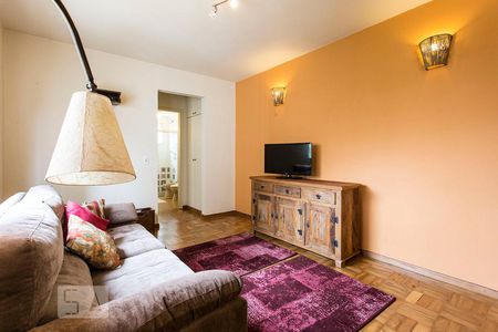 Sala de apartamento à venda com 1 quarto, 60m² em Jardim Paulista, São Paulo