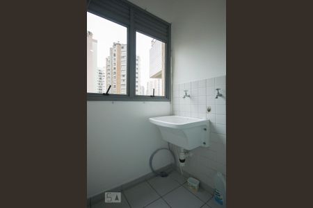 Área Serviço de apartamento para alugar com 1 quarto, 50m² em Brooklin Paulista, São Paulo