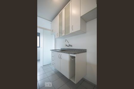 Cozinha de apartamento para alugar com 1 quarto, 50m² em Brooklin Paulista, São Paulo