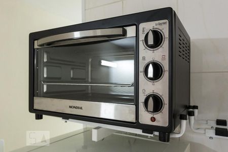 Cozinha de kitnet/studio para alugar com 1 quarto, 33m² em Bela Vista, São Paulo