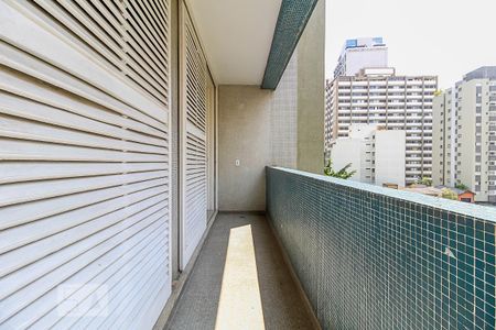 Varanda de apartamento para alugar com 2 quartos, 110m² em Consolação, São Paulo