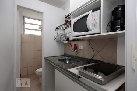 Studio à venda com 30m², 1 quarto e sem vagaCozinha