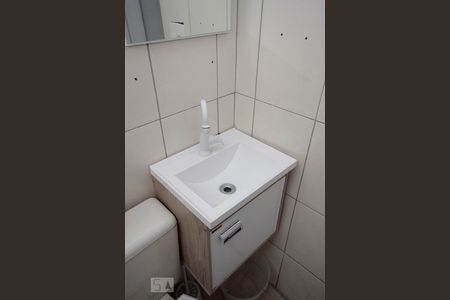 Banheiro de kitnet/studio à venda com 1 quarto, 30m² em Centro, São Paulo