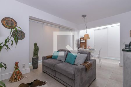 Sala de apartamento para alugar com 1 quarto, 125m² em Brooklin Paulista, São Paulo