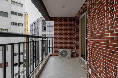 Apartamento para alugar com 41m², 1 quarto e 1 vaga Apartamento para alugar com 41m², 1 quarto e 1 vagaVaranda