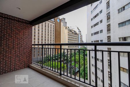 Apartamento para alugar com 41m², 1 quarto e 1 vaga Apartamento para alugar com 41m², 1 quarto e 1 vagaVaranda