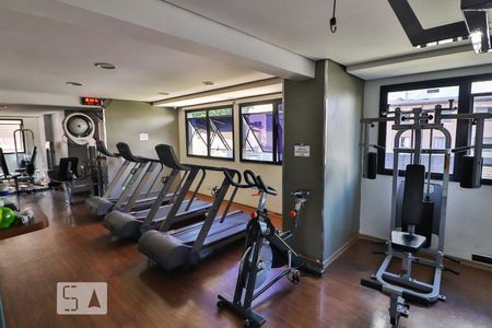 Apartamento para alugar com 45m², 1 quarto e 1 vaga Apartamento para alugar com 45m², 1 quarto e 1 vagaAcademia