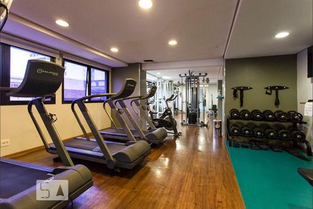 Apartamento para alugar com 45m², 1 quarto e 1 vaga Apartamento para alugar com 45m², 1 quarto e 1 vagaAcademia