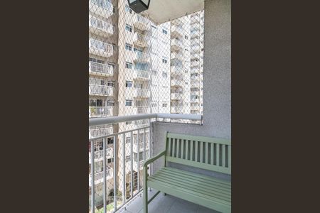 Varanda de apartamento à venda com 2 quartos, 53m² em Cambuci, São Paulo