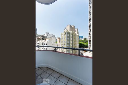 Sacada de apartamento para alugar com 1 quarto, 90m² em República, São Paulo