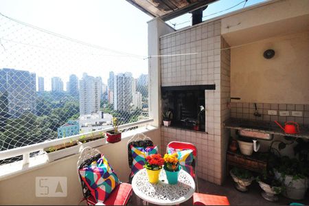 Varanda gourmet de apartamento para alugar com 3 quartos, 165m² em Vila Suzana, São Paulo