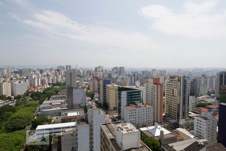 Vista da suite de apartamento para alugar com 2 quartos, 61m² em Liberdade, São Paulo
