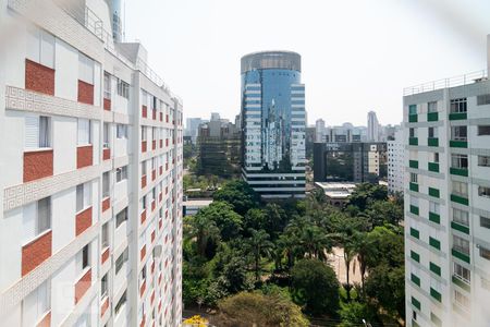 Sala - Vista de apartamento para alugar com 2 quartos, 84m² em Cidade Monções, São Paulo