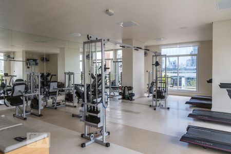 Academia de apartamento para alugar com 1 quarto, 45m² em Brooklin Paulista, São Paulo