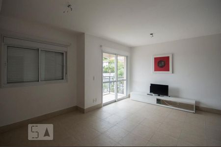 Sala de apartamento à venda com 1 quarto, 110m² em Jardim Leonor, São Paulo