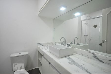 banheiro suíte 1 de apartamento à venda com 3 quartos, 138m² em Vila Andrade, São Paulo