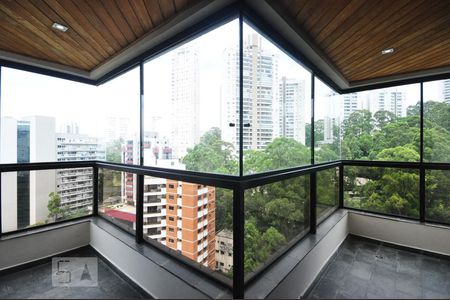 varanda de apartamento à venda com 3 quartos, 138m² em Vila Andrade, São Paulo