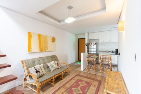 Sala 1 de apartamento para alugar com 3 quartos, 140m² em Real Parque, São Paulo