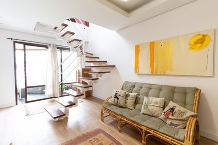 Sala 1 de apartamento para alugar com 3 quartos, 140m² em Real Parque, São Paulo