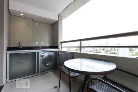 Varanda de apartamento à venda com 1 quarto, 47m² em Brooklin Paulista, São Paulo