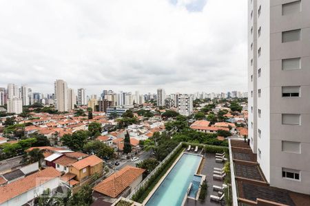 Vista de apartamento para alugar com 1 quarto, 47m² em Brooklin Paulista, São Paulo