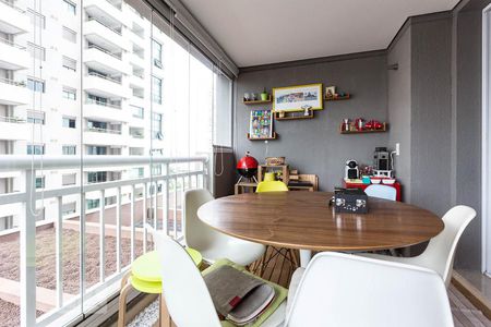 Varanda de apartamento à venda com 1 quarto, 74m² em Cidade Monções, São Paulo