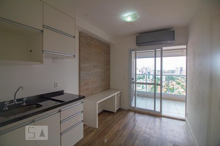 Sala/Cozinha de kitnet/studio para alugar com 1 quarto, 33m² em Vila Nova Conceição, São Paulo
