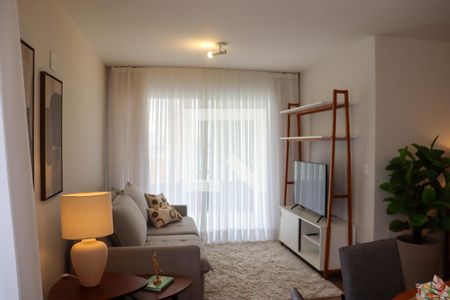 Sala de apartamento para alugar com 2 quartos, 90m² em Jardim, Santo André