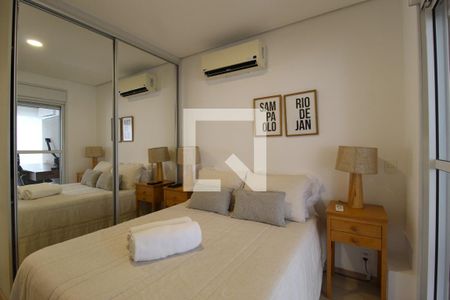 Quarto Suíte de apartamento para alugar com 1 quarto, 54m² em Vila Nova Conceição, São Paulo