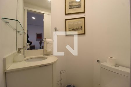 Lavabo de apartamento para alugar com 1 quarto, 54m² em Vila Nova Conceição, São Paulo