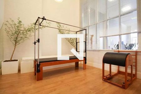 Área comum - Academia de apartamento para alugar com 1 quarto, 54m² em Vila Nova Conceição, São Paulo