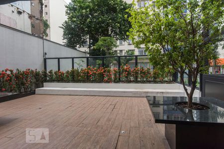 Apartamento à venda com 57m², 1 quarto e 1 vagaArea externa ao salão de festas