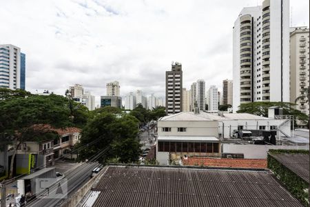 Vista de apartamento à venda com 1 quarto, 50m² em Campo Belo, São Paulo