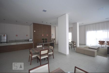Apartamento à venda com 47m², 1 quarto e 1 vagasalão de festa