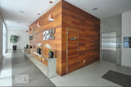 hall social de apartamento à venda com 1 quarto, 47m² em Vila Andrade, São Paulo