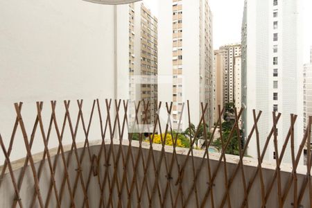 Varanda da Sala de apartamento para alugar com 2 quartos, 65m² em Itaim Bibi, São Paulo