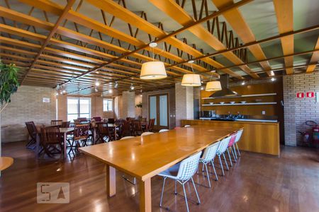 Apartamento à venda com 41m², 1 quarto e 1 vagaSalão gourmet