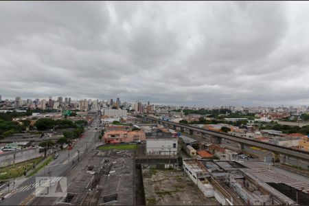 Vista da varanda de kitnet/studio para alugar com 1 quarto, 21m² em Santana, São Paulo