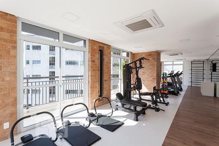 Apartamento para alugar com 41m², 1 quarto e 1 vaga Apartamento para alugar com 41m², 1 quarto e 1 vagaAcademia