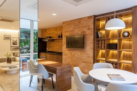 Apartamento para alugar com 41m², 1 quarto e 1 vaga Apartamento para alugar com 41m², 1 quarto e 1 vagaSalão de festas