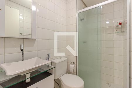 Banheiro de apartamento à venda com 1 quarto, 39m² em Campo Belo, São Paulo