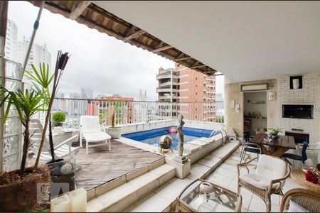 Varanda/Piscina privativa - Cobertura de apartamento para alugar com 4 quartos, 367m² em Vila Morumbi, São Paulo