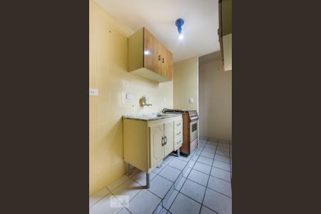 cozinha de apartamento para alugar com 1 quarto, 39m² em Campos Elíseos, São Paulo