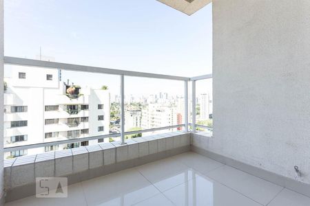 Varanda de apartamento à venda com 1 quarto, 40m² em Vila Olimpia, São Paulo